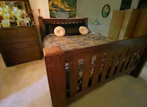 Gustav stickley 332 slatted - gustav, #332